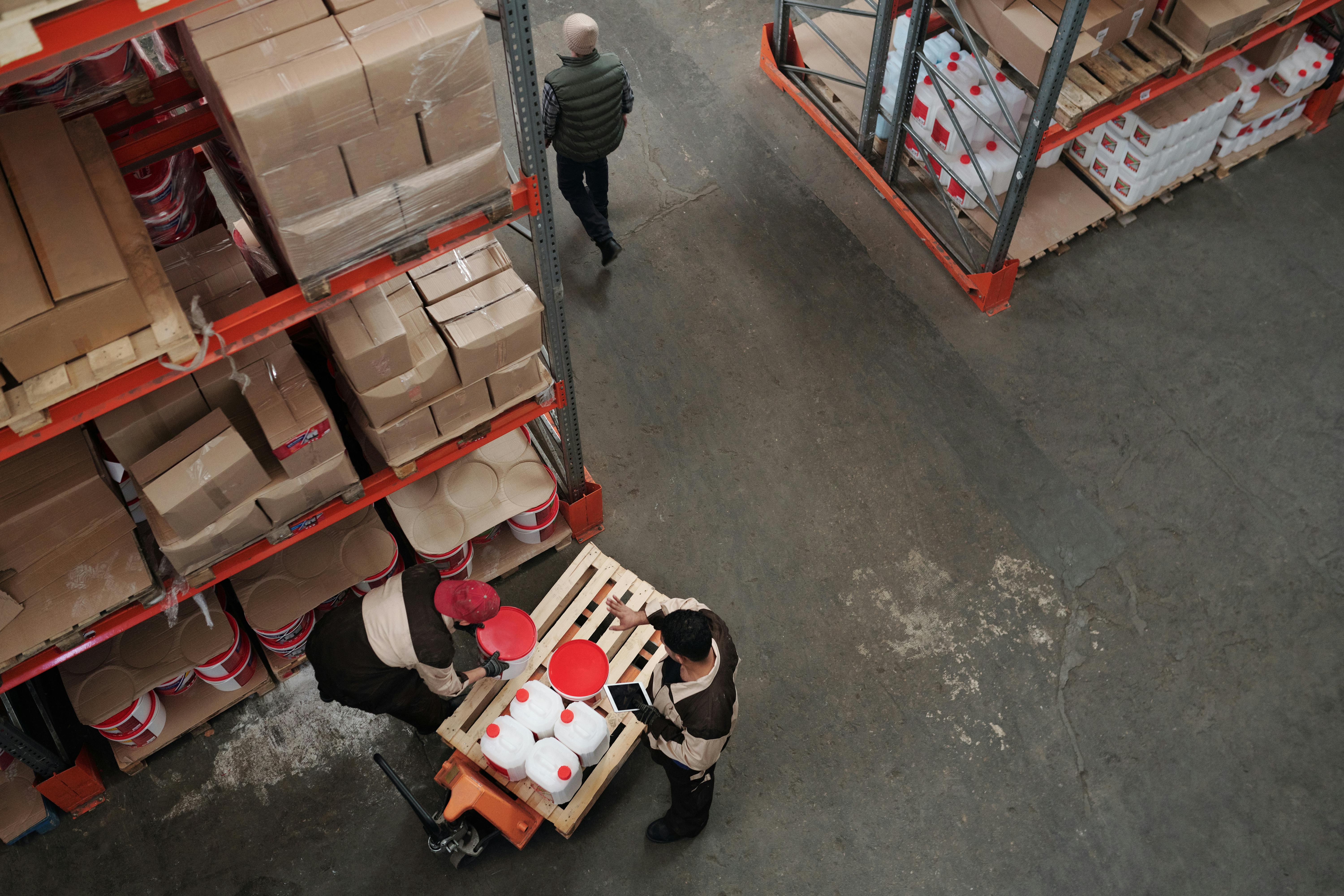 Logistics operations and warehouse